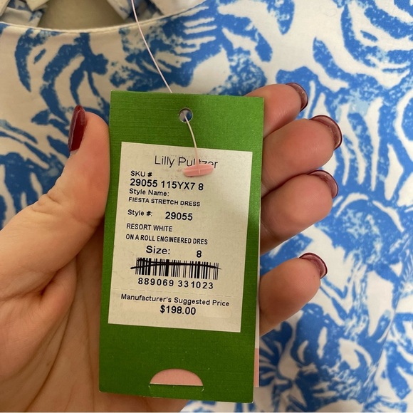 🆕 NWT Lily Pulitzer Fiesta Stretch Dress 8 - Picture 5 of 9